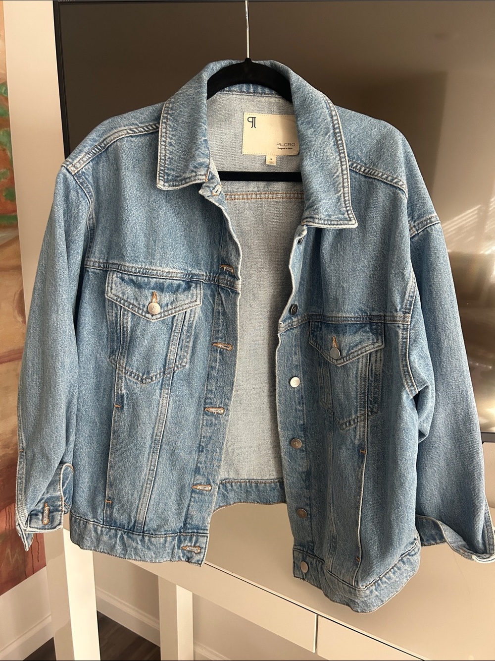 Pilcro Light Blue Denim Jacket